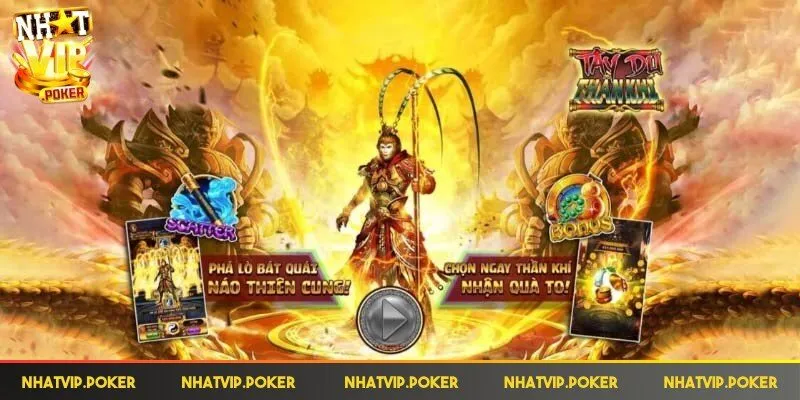 Nổ hũ Nhatvip có giao diện đẹp mắt